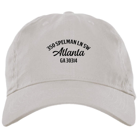 Spelman Address Brushed Twill Unstructured Dad Cap - Expressions Of Blackness